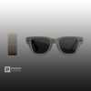 Ray-Ban Display Глянцевый Песочный с Прозрачно-Серыми Линзами